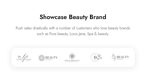 Beautifo Beauty WooCommerce WordPress Theme - Showcase Beauty Brand