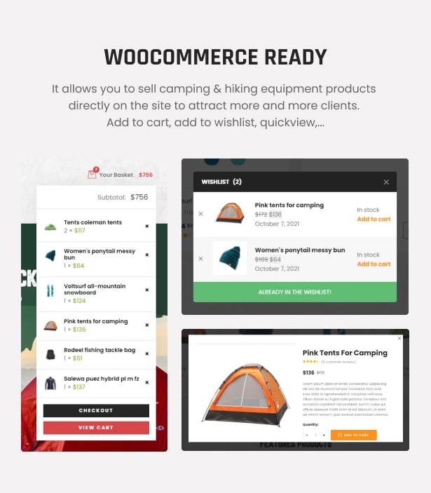 Prêt pour WooCommerce