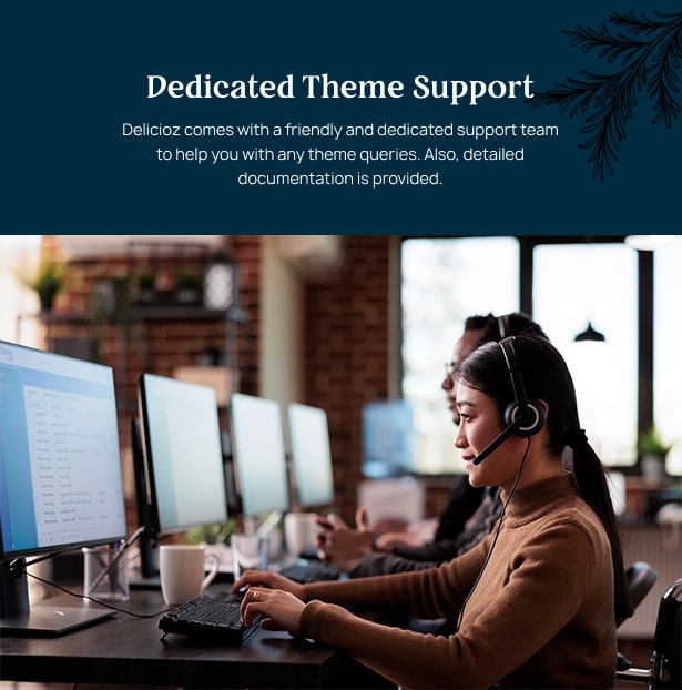 Delicioz – Restaurant WordPress Theme