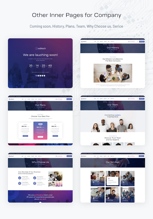 Editech – Corporate Business WordPress Theme