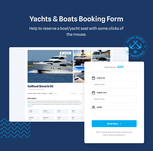 Floaty – Boat & Yacht Rental WordPress Theme