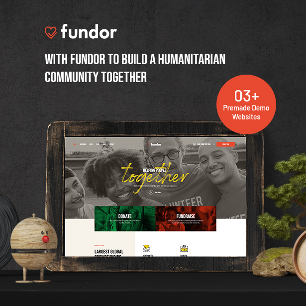 Fundor Charity Nonprofit WordPress Theme