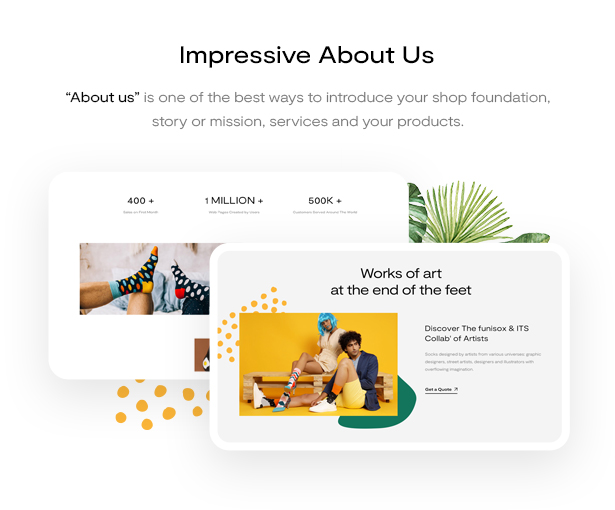 Funisox Fashion WooCommerce Theme About Us