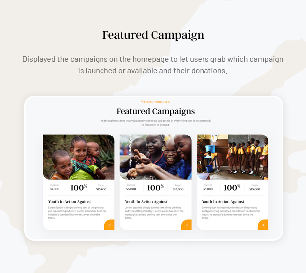 Gainlove – Nonprofit Charity WordPress Theme