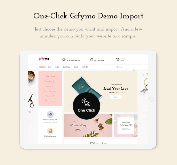 Gifymo – Gift shop WordPress Theme