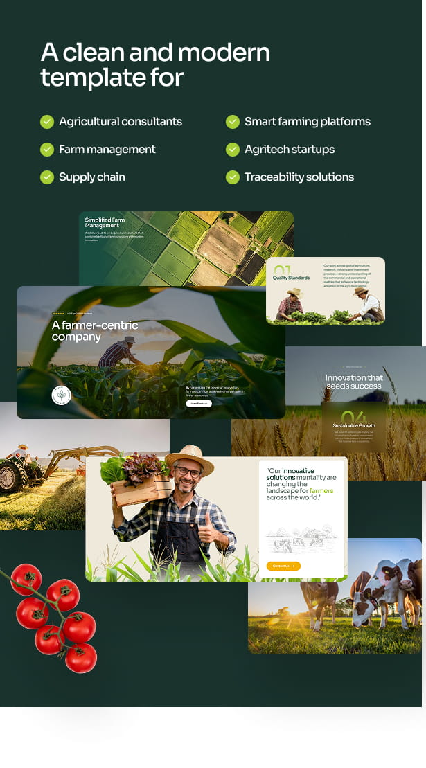 Greendy - Agriculture & Organic Farm WordPress Theme