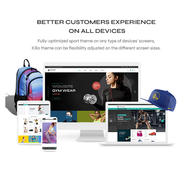 Mobile optimization - Sport Wordpress Theme