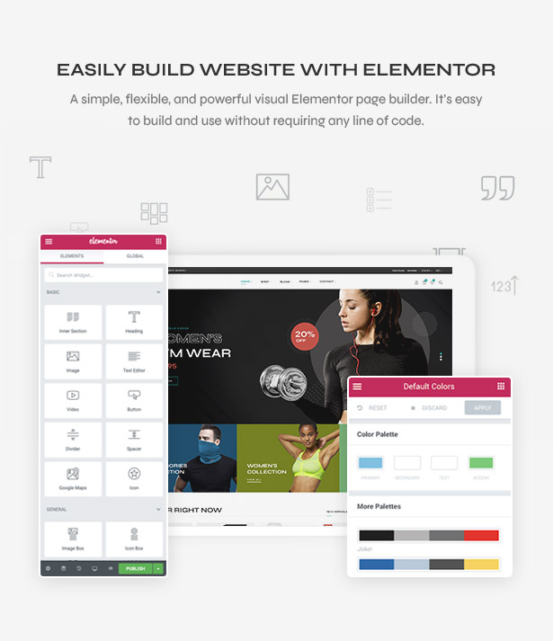 Elementor - Sport WordPress Theme