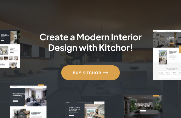 Kitchor Interior Design WordPress Theme