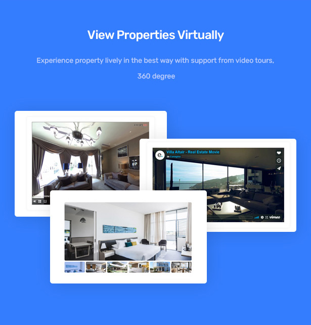 Latehome Real Estate WordPress Theme - Beautiful Properties' Visual View