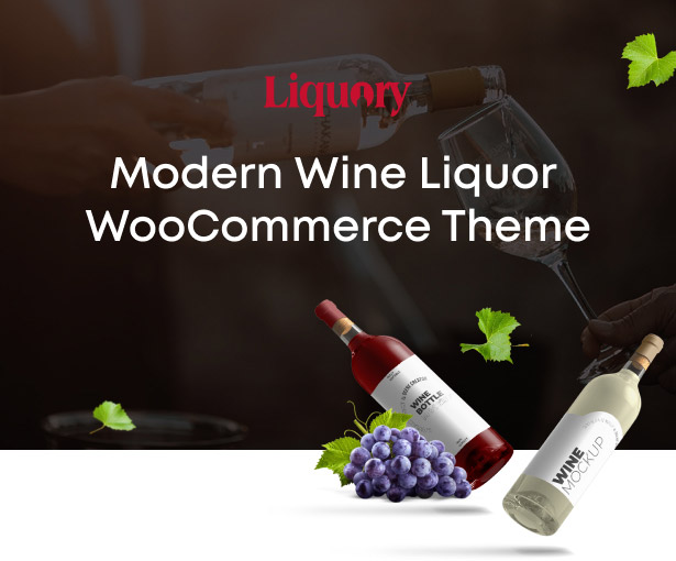 Liquory – Drinks Shop WooCommerce Theme