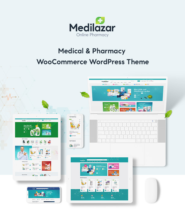 Medilazar – Pharmacy Medical WooCommerce WordPress Theme