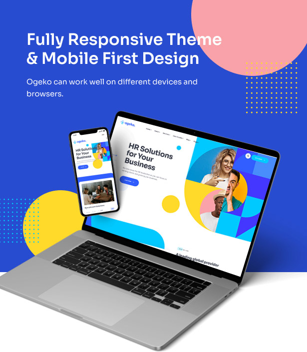 Ogeko - Human Resource Solutions WordPress Theme - Fully Responsive Theme & Mobile First Design