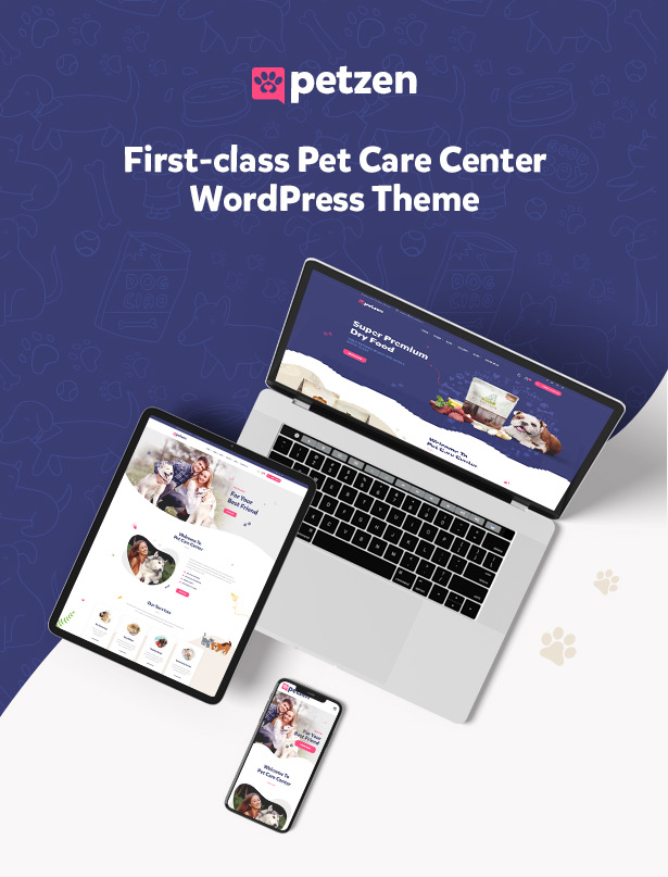 Chủ đề WordPress chăm sóc thú cưng Petzen