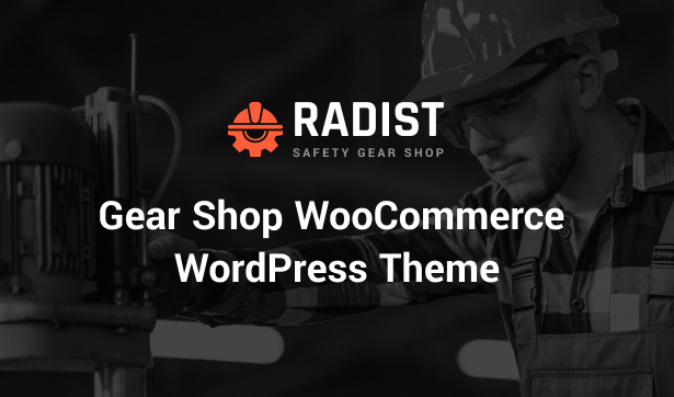 Radist Gear Shop WordPress Theme