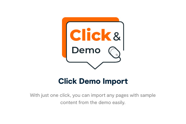 Briefpapier-WordPress-Design 1 Klicken Sie auf Demo-Import