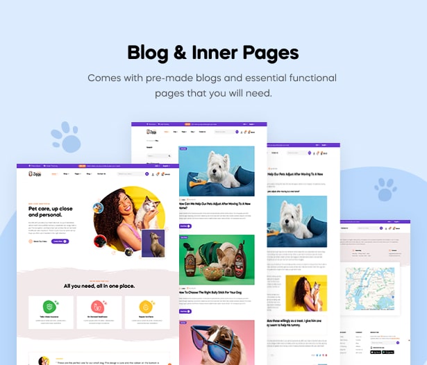 Ziggy Pet Shop WordPress Theme