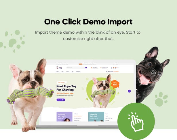 Ziggy Pet Shop WordPress Theme